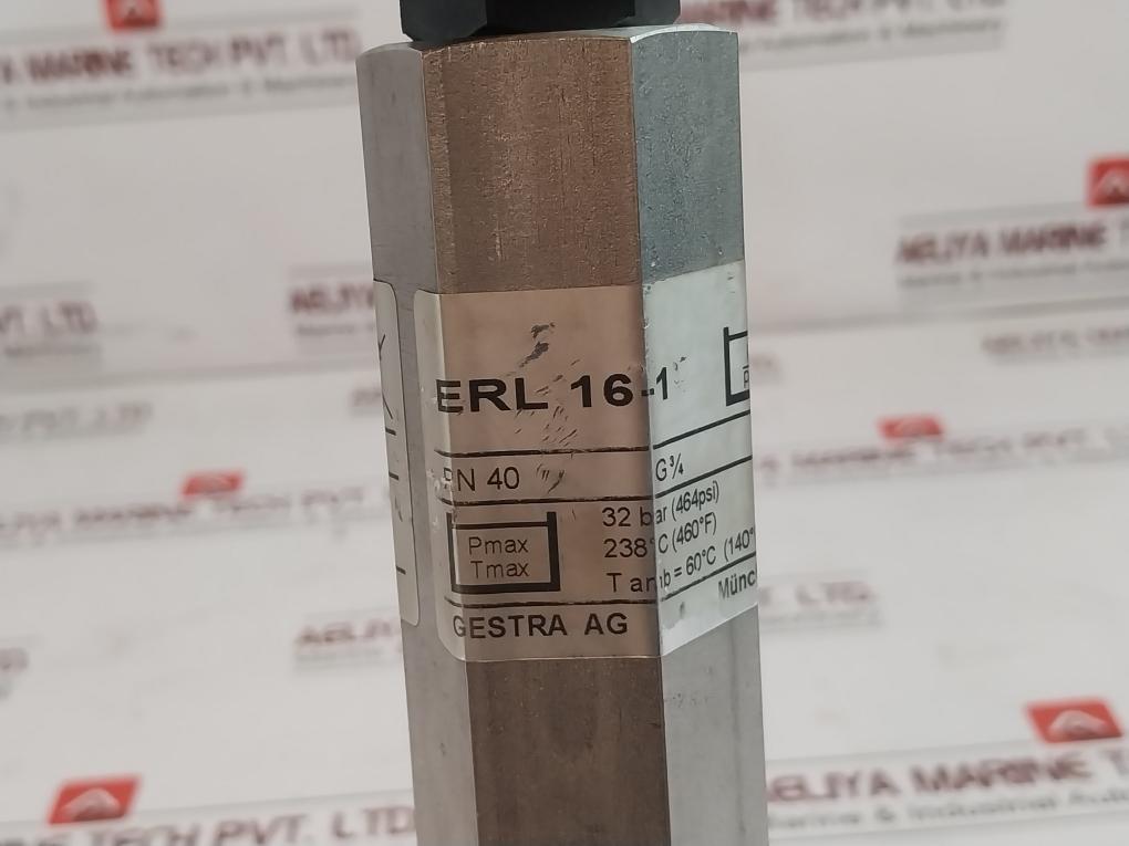 Gestra Erl 16-1 Conductivity Electrode Pn40 B12 Gdme 32 Bar (464Psi)