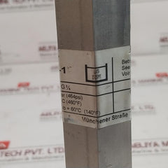 Gestra Erl 16-1 Conductivity Electrode Pn40 B12 Gdme 32 Bar (464Psi)