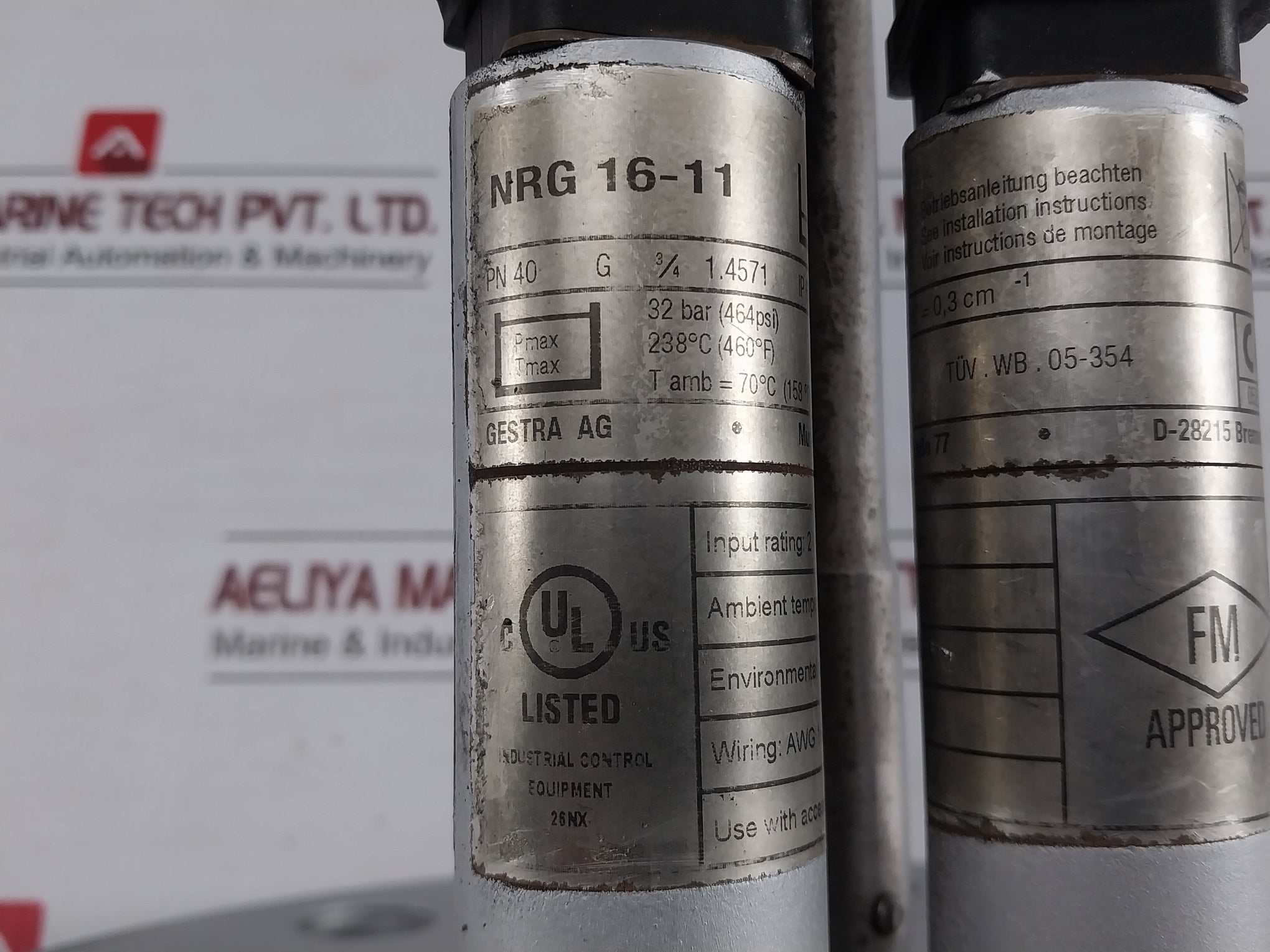 Gestra Level Transmitter 32 Bar 4-20Ma Length 1420Mm Part No Nrgt 26-1S