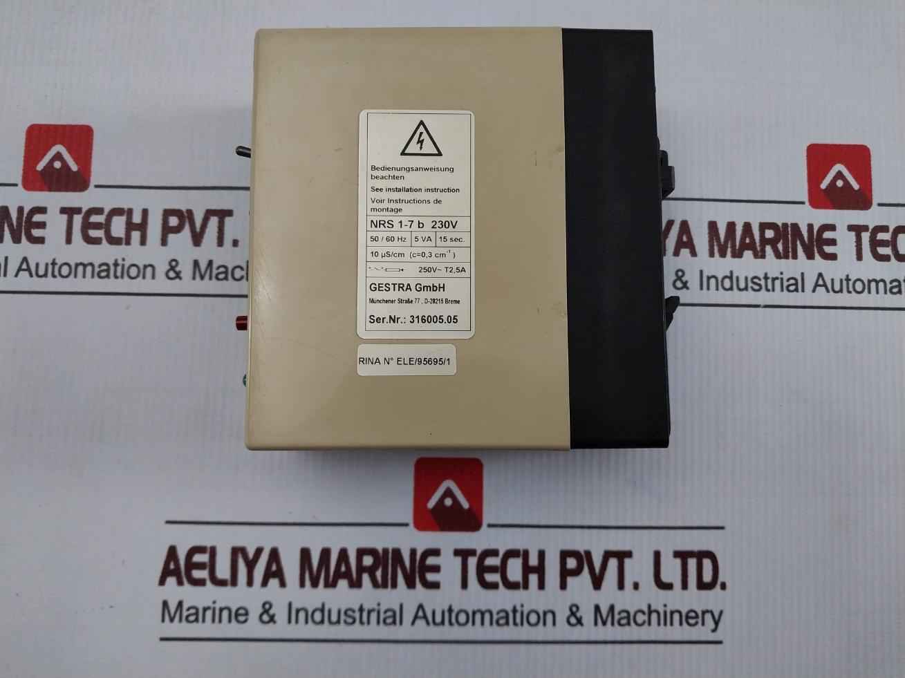 Gestra Nrs 1-7 B Level Control Switch 230V 50/60Hz 5 Va 15 Sec