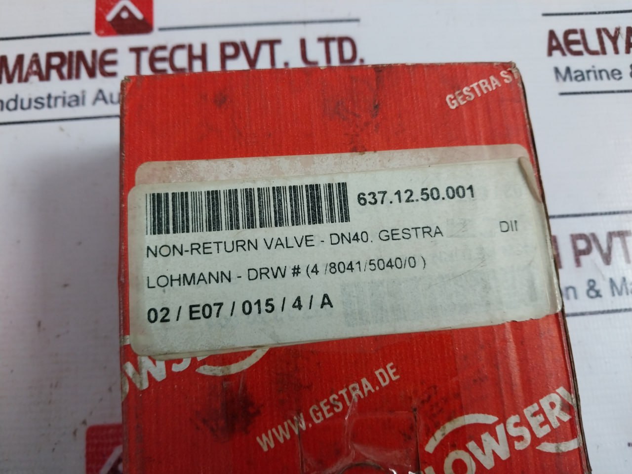 Gestra Rk 76 Non-return Check Valve Dn 40 Pn 40 1.4107/ca15