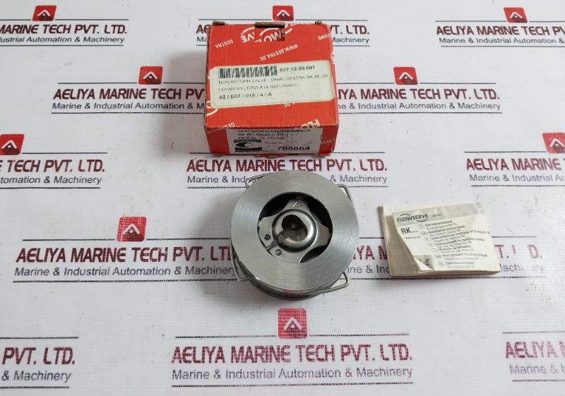 Gestra Rk 76 Non-return Check Valve Dn 40 Pn 40 1.4107/ca15