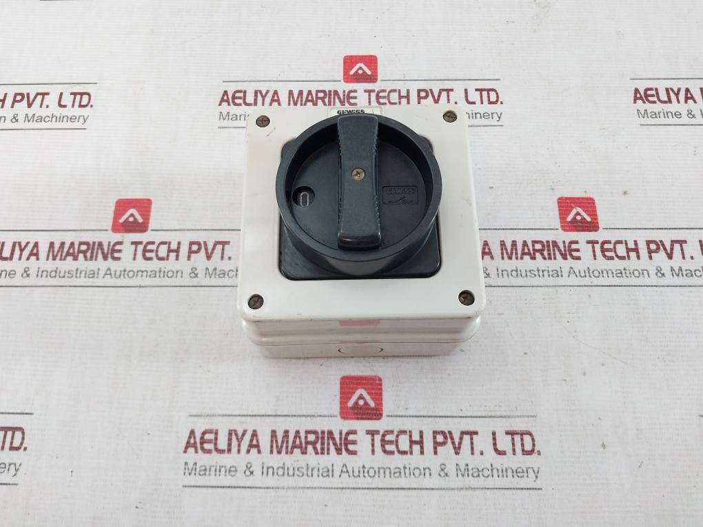 Gewiss Gw 70406 Rotary Isolator Switch 500V 50/60Hz Iec408 Cei 17-11