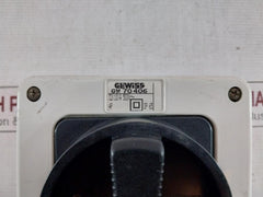 Gewiss Gw 70406 Rotary Isolator Switch 500V 50/60Hz Iec408 Cei 17-11