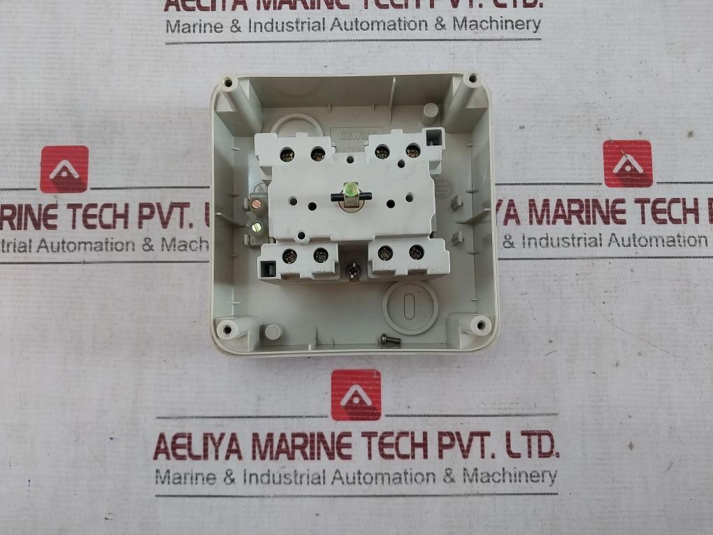Gewiss Gw 70406 Rotary Isolator Switch 500V 50/60Hz Iec408 Cei 17-11