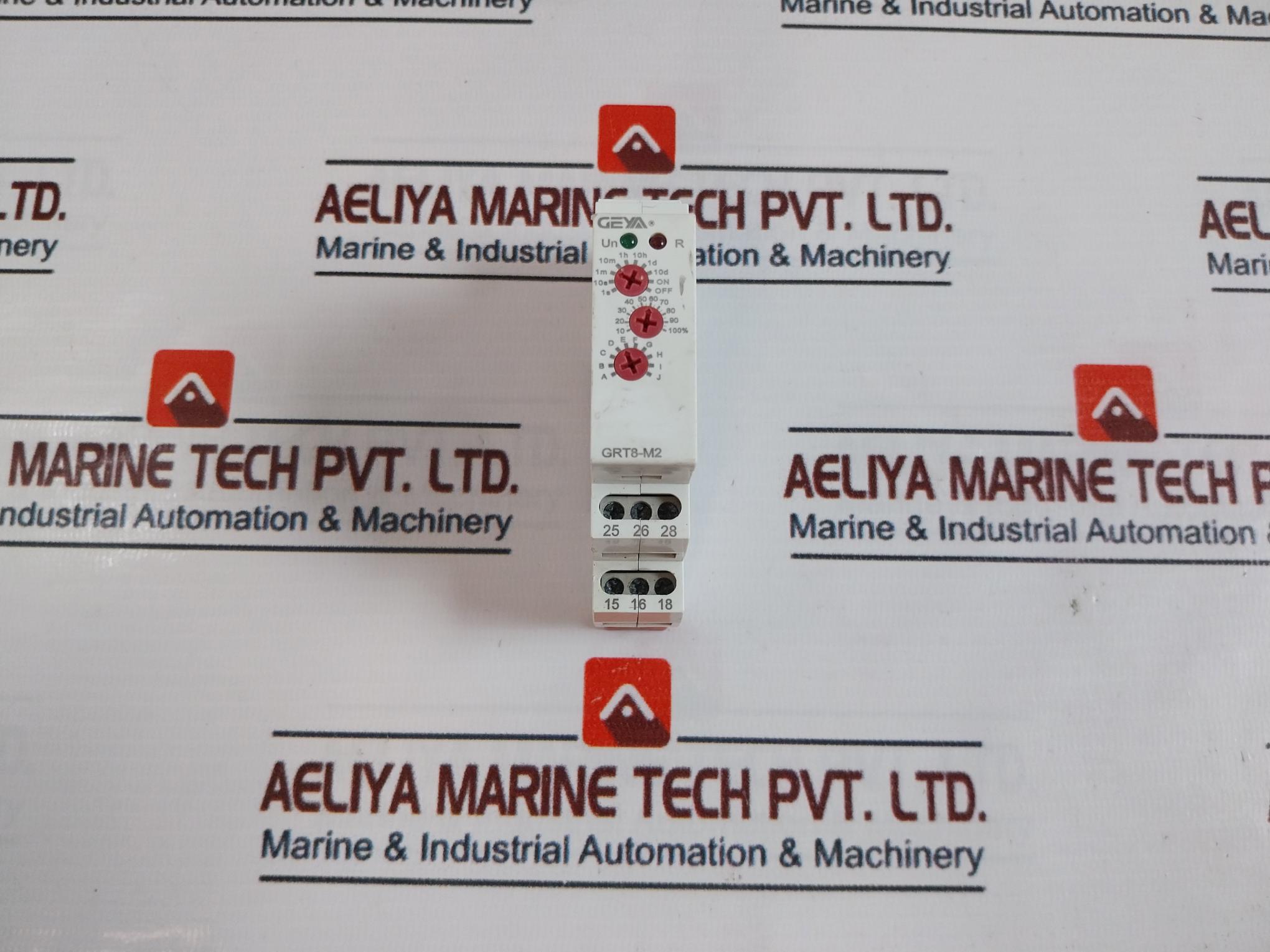 Geya Grt8-m2 Multifunctional Time Relay 12V-240V 50 Hz