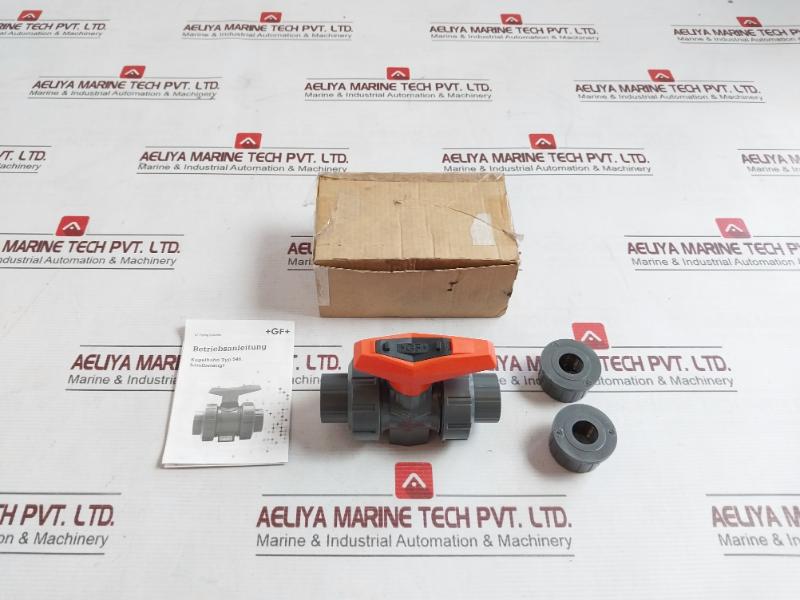 Gf 546 True Union Ball Valve 1/2” Pvc-u Epdm Pn16 Spares For Omni-pure