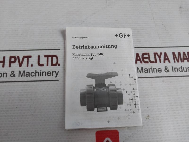 Gf 546 True Union Ball Valve 1/2” Pvc-u Epdm Pn16 Spares For Omni-pure