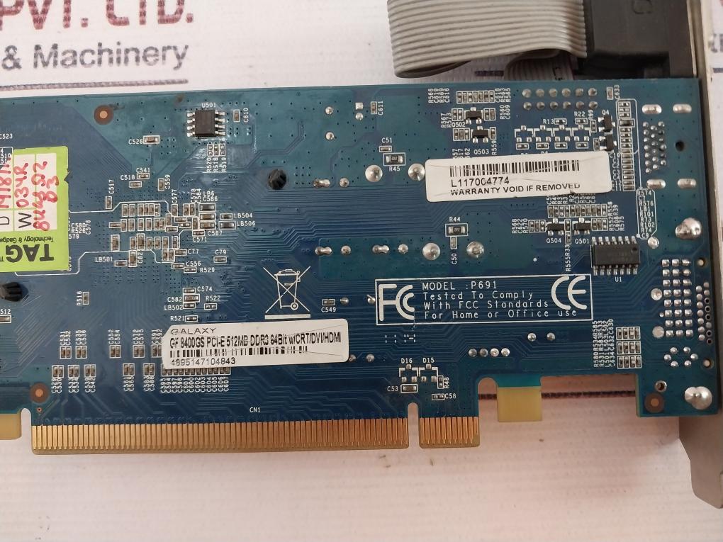 Gf 8400Gs Video Graphic Card P691, Pci-e