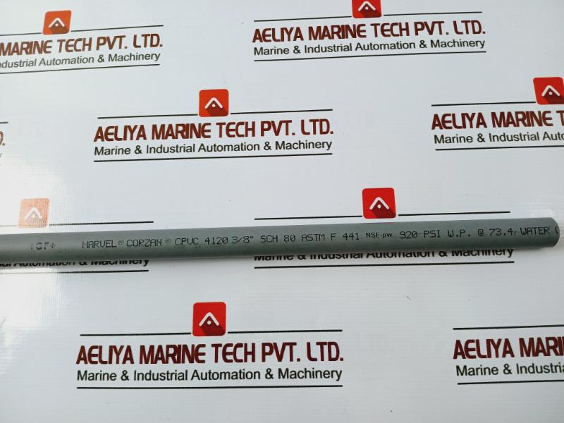 GF Piping CPVC 4120 920PSI Water Supply Pipe with Nozzle 3/8” Harvel Corzan