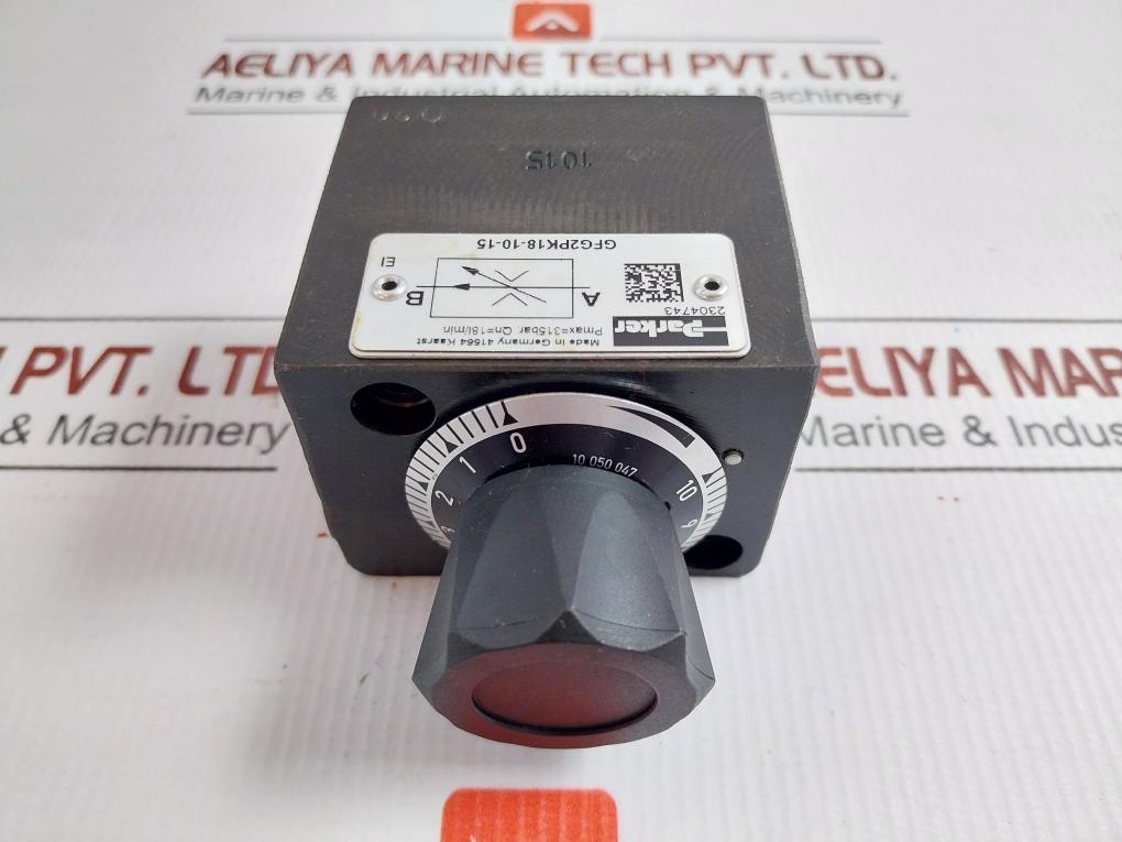 Gfg2Pk18-10-15 Hydraulic Flow Control Valve 315Bar Qn-18L/Min Parker