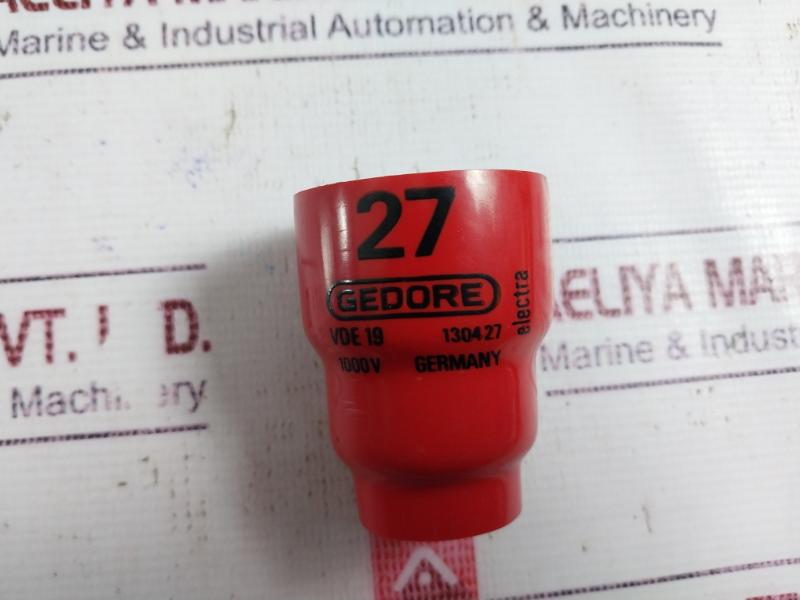 Gedore VDE 19 Socket Wrench Insert, VDE 1990,VDE 1988,VDE 1990-5,VDE 1993 U Set