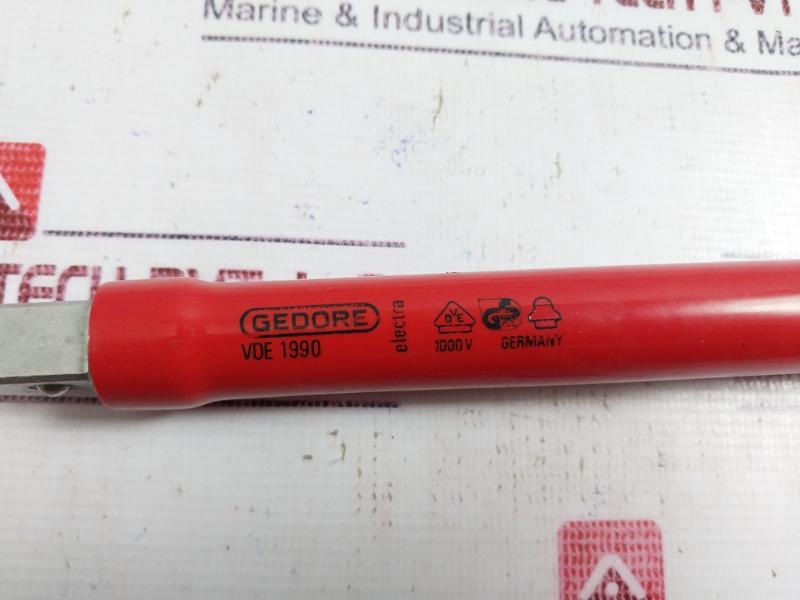 Gedore VDE 19 Socket Wrench Insert, VDE 1990,VDE 1988,VDE 1990-5,VDE 1993 U Set