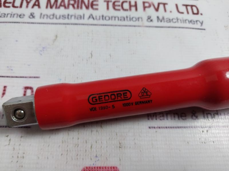 Gedore VDE 19 Socket Wrench Insert, VDE 1990,VDE 1988,VDE 1990-5,VDE 1993 U Set