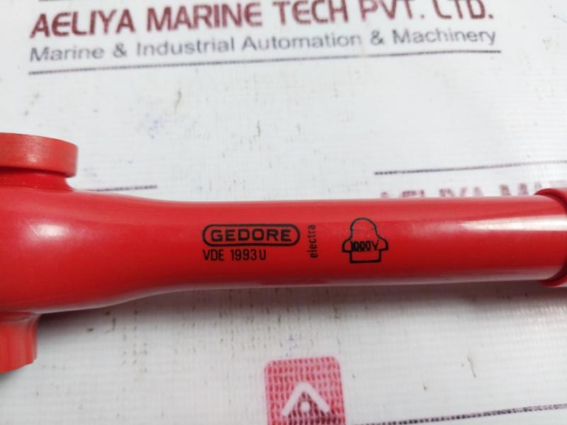 Gedore VDE 19 Socket Wrench Insert, VDE 1990,VDE 1988,VDE 1990-5,VDE 1993 U Set