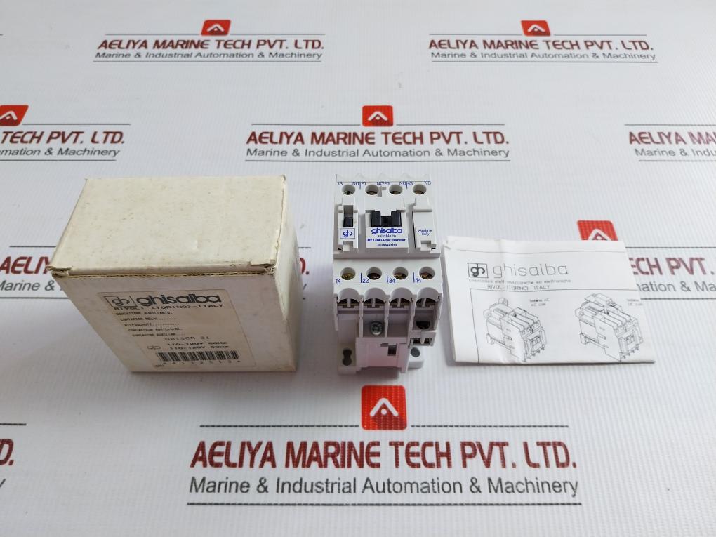 Gh15Cr-31 Auxiliary Contactor 110-120V 50-60Hz Ghisalba