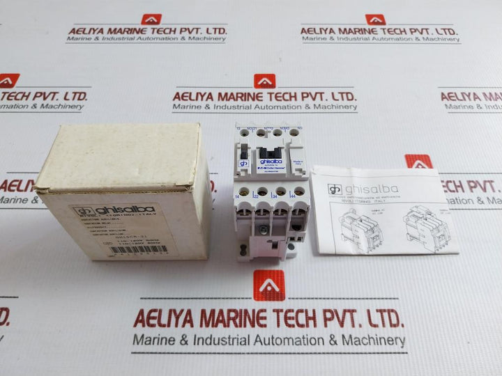 Gh15Cr-31 Auxiliary Contactor 110-120V 50-60Hz Ghisalba