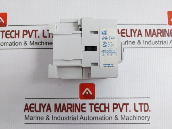 Gh15Cr-31 Auxiliary Contactor 110-120V 50-60Hz Ghisalba