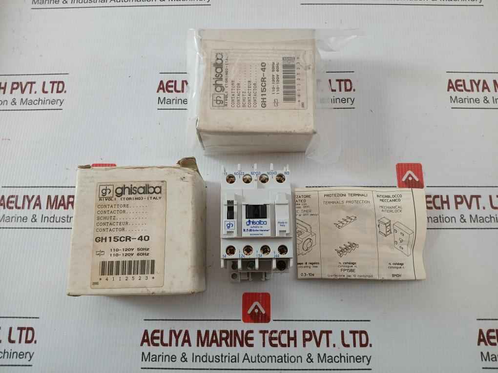 Gh15Cr-40 Auxiliary Contactor 10A/660V Ghisalba