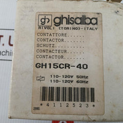 Gh15Cr-40 Auxiliary Contactor 10A/660V Ghisalba