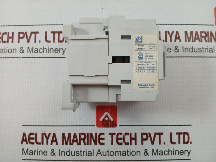 Gh15Cr-40 Auxiliary Contactor 10A/660V Ghisalba