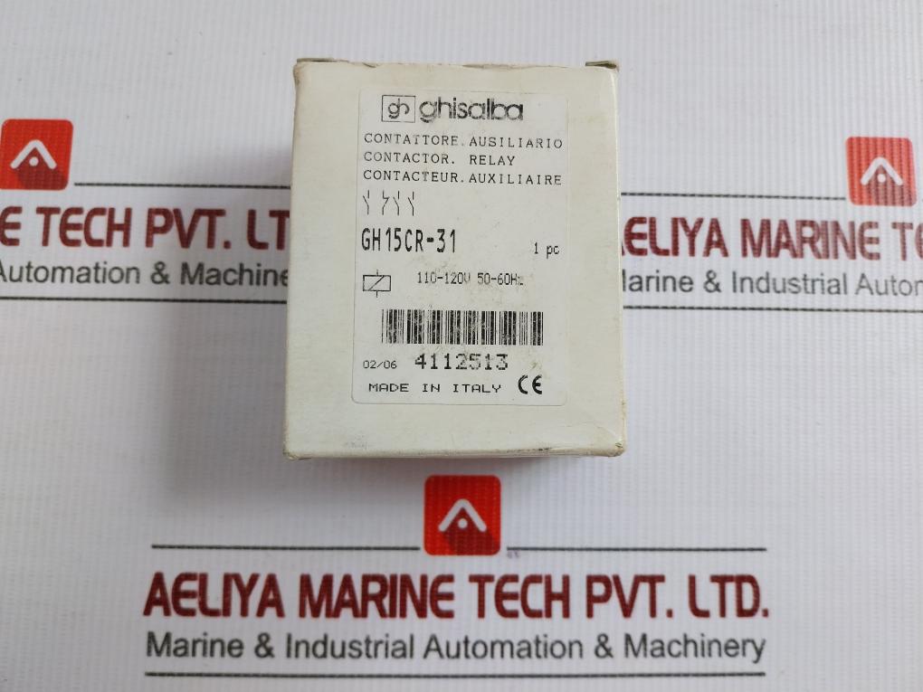 Ghisalba 110-120V 50Hz Contactor Relay Gh15Cr