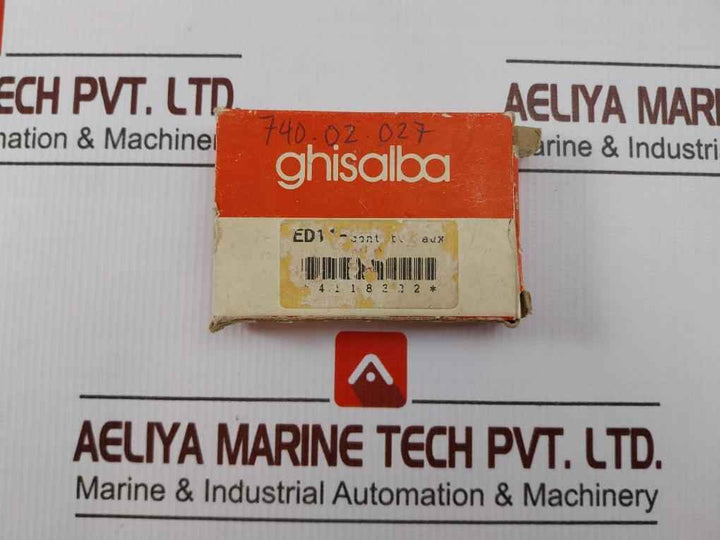 Ghisalba Ed11 Auxiliary Contact Block