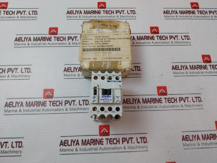 Ghisalba Gh15Bn Contactor 660V Ac