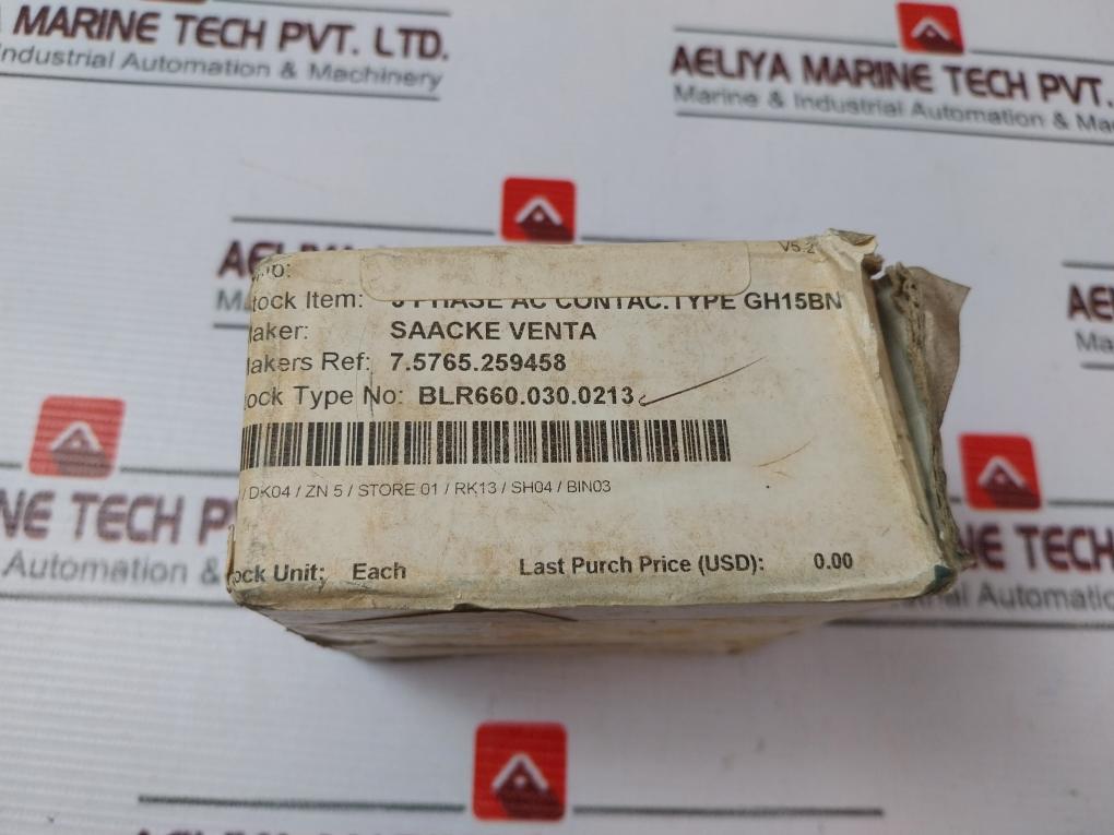 Ghisalba Gh15Bn Contactor 660V Ac