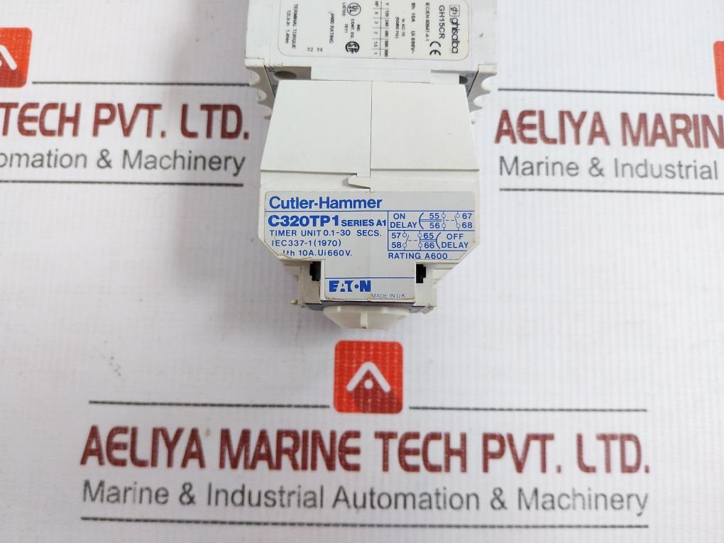 Auxiliary Contactor 110-120V 50-60Hz Ghisalba Gh15Cr