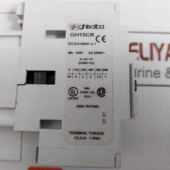 Gh15Cr-22 Ac-dc Coil Auxiliary Contactor 690V/10A Ghisalba