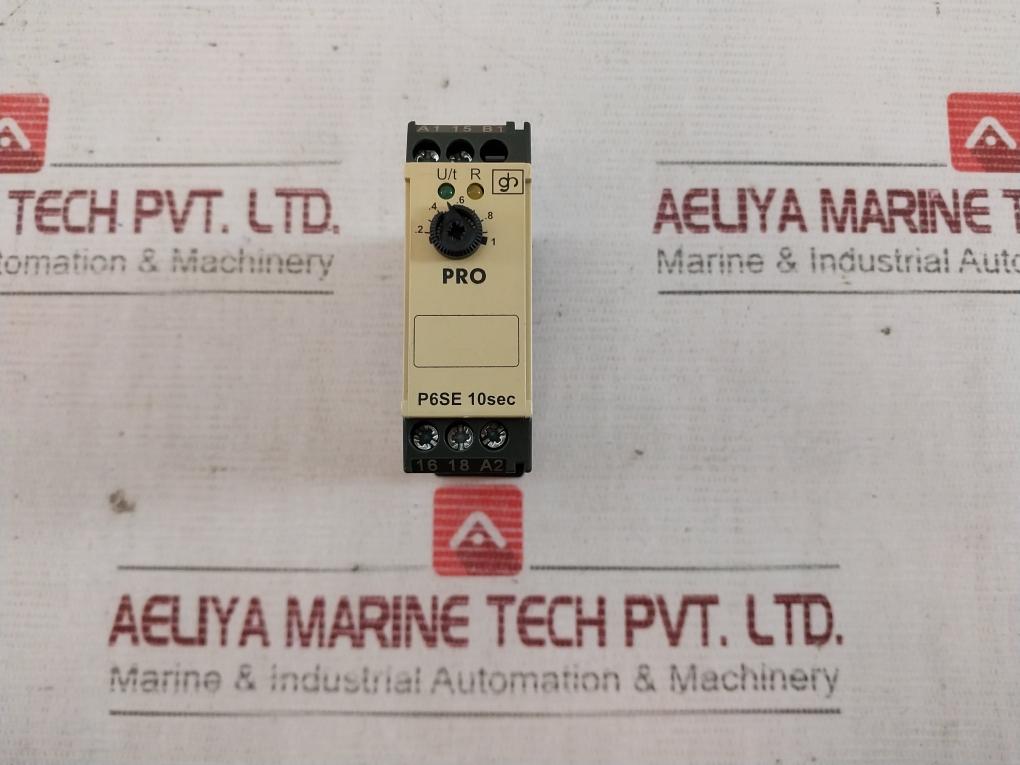 Ghisalba P6Se On Delay Timer Vde 0110 Igr.C/250 5A 250V-1250Va