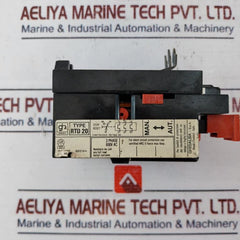 Ghisalba Rtd 20 Thermal Overload Relay 3 Phase 600V Ac