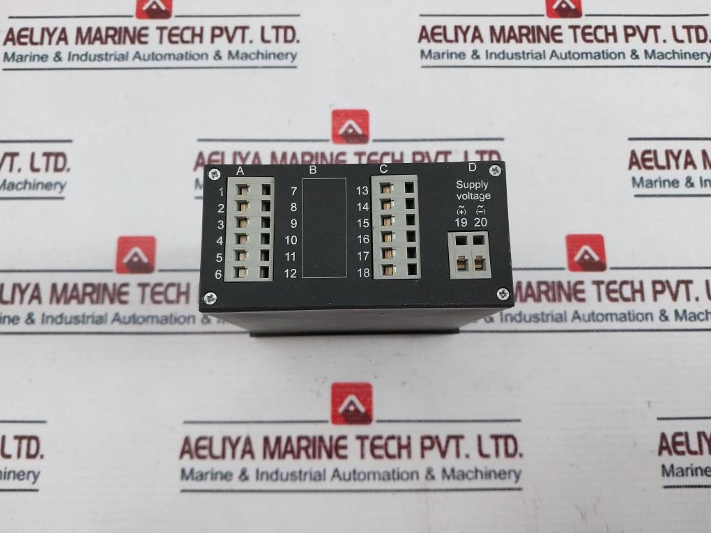 Ghm-martens S9648-1-00-ao-1-00-m3/H Standard Signal Panel Meter