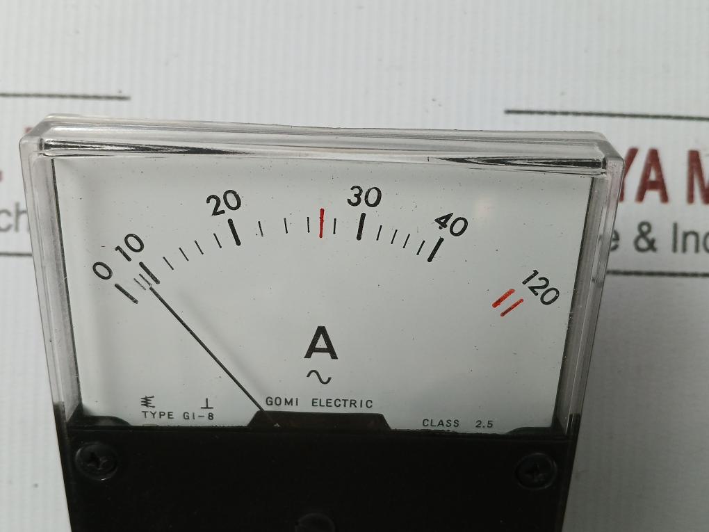 Gi-8 Analog Ac Ammeter Gomi Electric