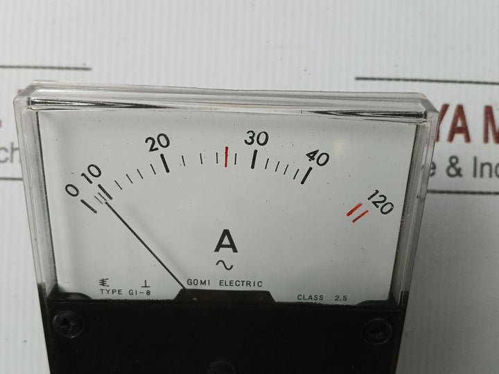 Gi-8 Analog Ac Ammeter Gomi Electric