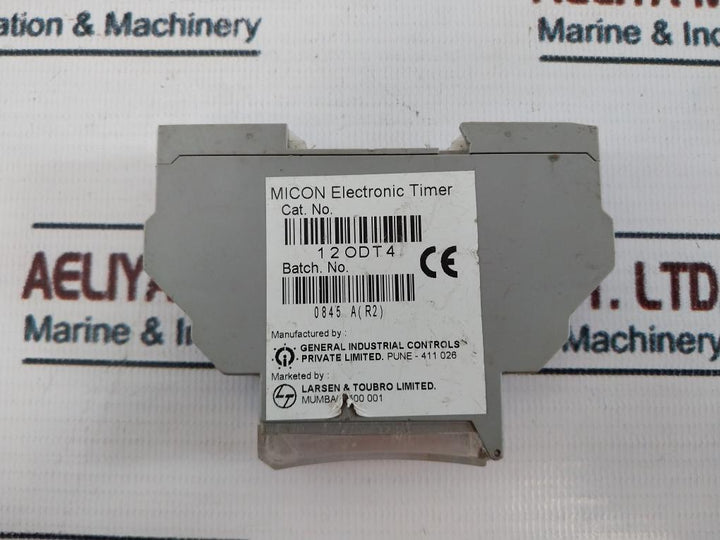 Gic 12Odt4 Micon Electronic Timer On Delay 240Vac 50/60Hz