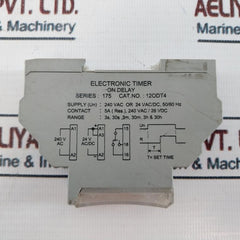 Gic 12Odt4 Micon Electronic Timer On Delay 240Vac 50/60Hz