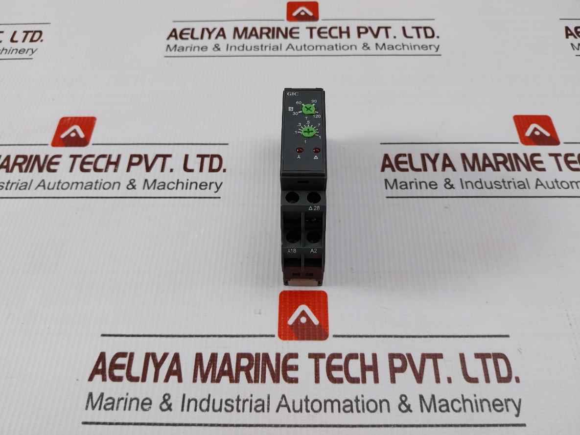 Gic 12Sdt0 Electronic Timer-series Rev R4 240Vac 50Hz 3A
