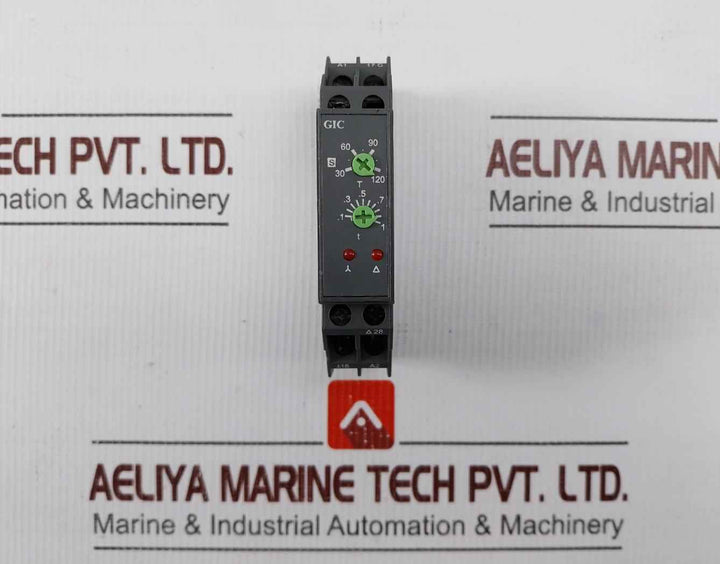 Gic 12Sdt0 Electronic Timer-series Rev R4 240Vac 50Hz 3A