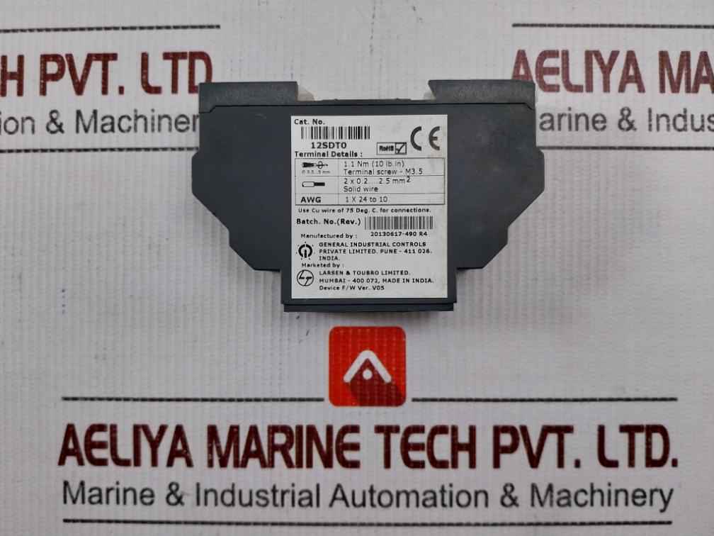Gic 12Sdt0 Electronic Timer-series Rev R4 240Vac 50Hz 3A