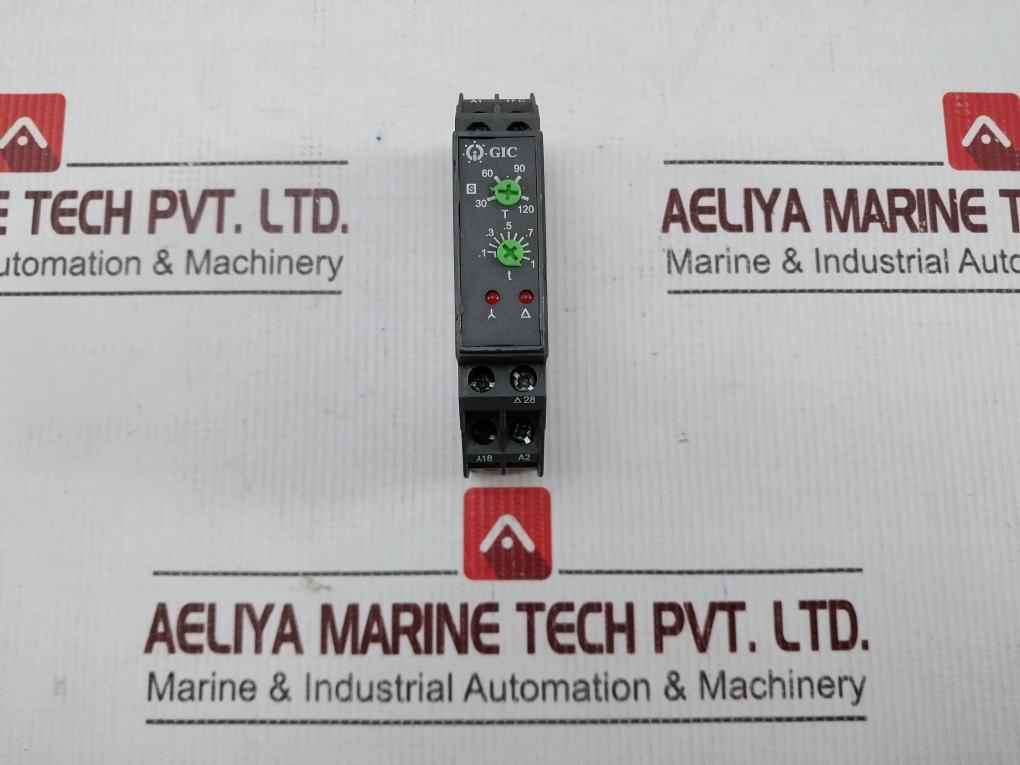 Gic 12sdt0 Electronic Timer Relay Module Micon 175 Star-delta 240vac 50/60hz