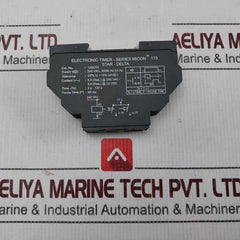 Gic 12sdt0 Electronic Timer Relay Module Micon 175 Star-delta 240vac 50/60hz