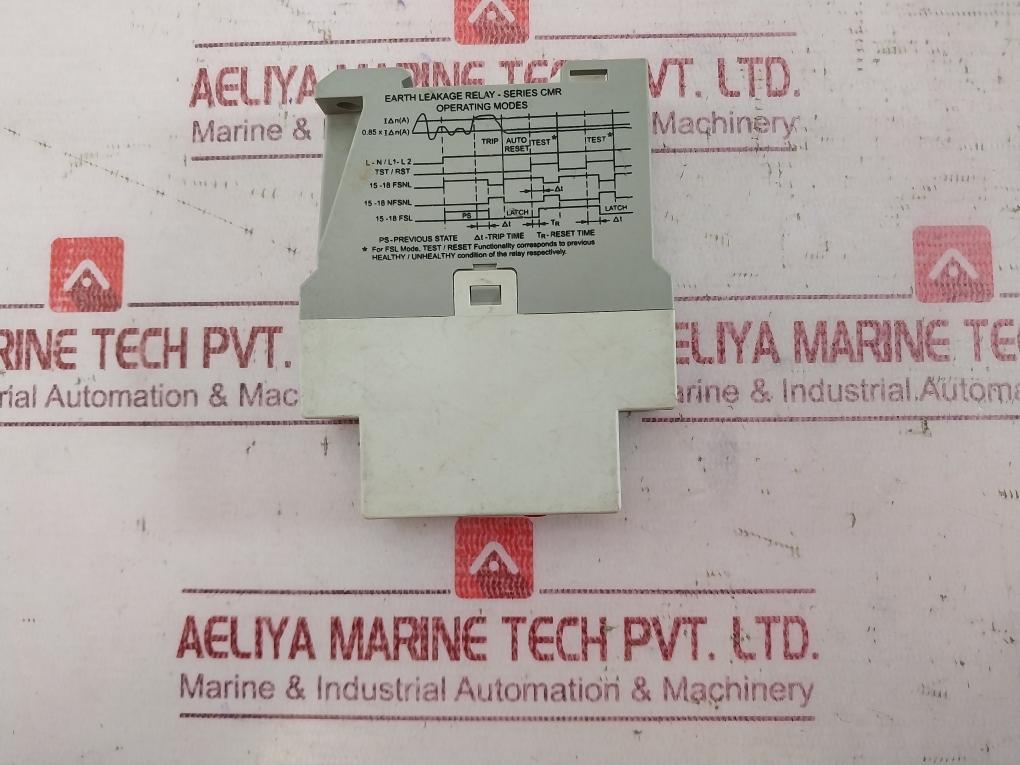 Gic 17G544Ff1 Earth Leakage Relay Series Cmr 220 To 415Vac 50-60Hz