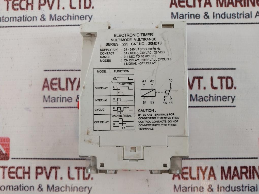 Gic 20mdt0 Multi Function Timer 24-240vac/dc, 50/60hz