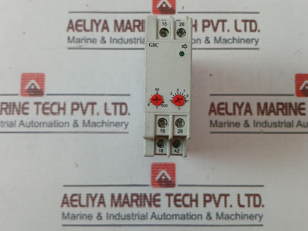 Gic 23Gdt0 True Off Delay Electronic Timer - Series Micon 225 24-240Vac/Dc