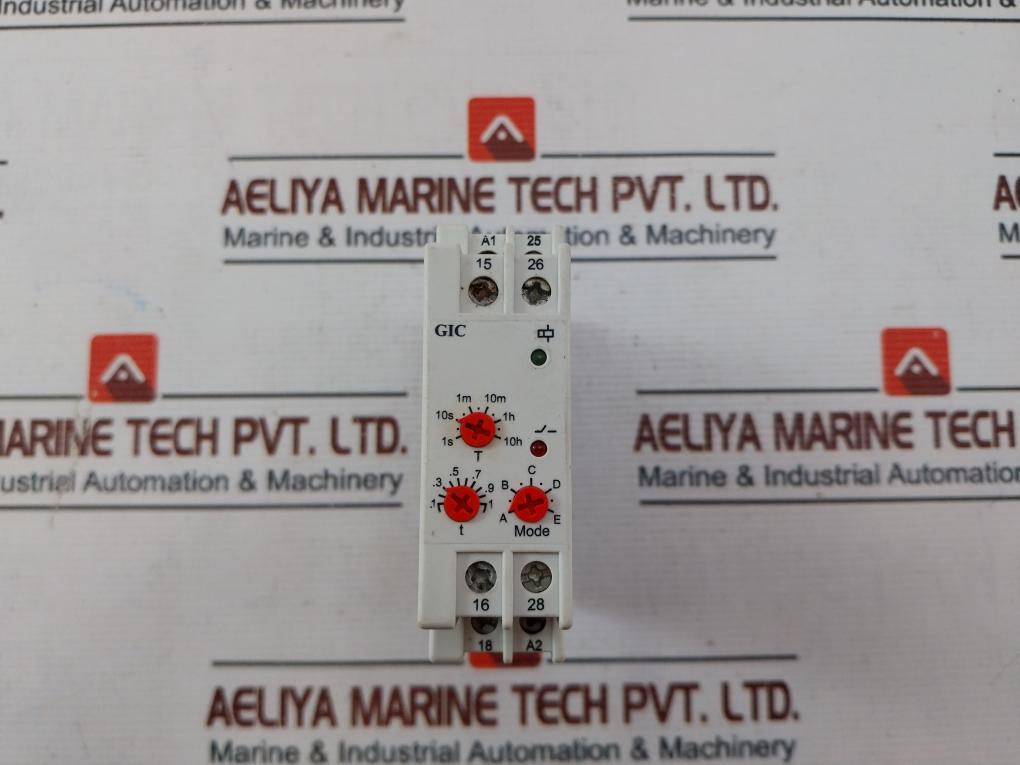 Gic 2A5Dt5 Multifunction Timer 24-240Vac/Dc, 50/60Hz