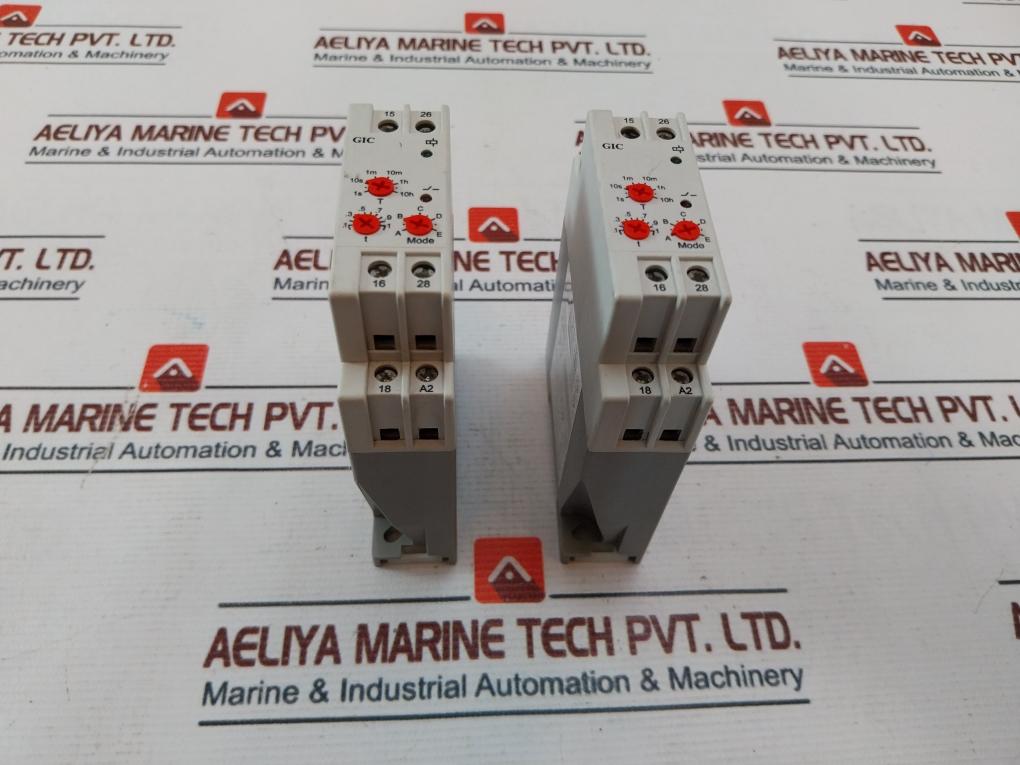 Gic 2A5Dt5 Multifunction Timer 5A 24-240 Vac/ Dc, 50/60 Hz