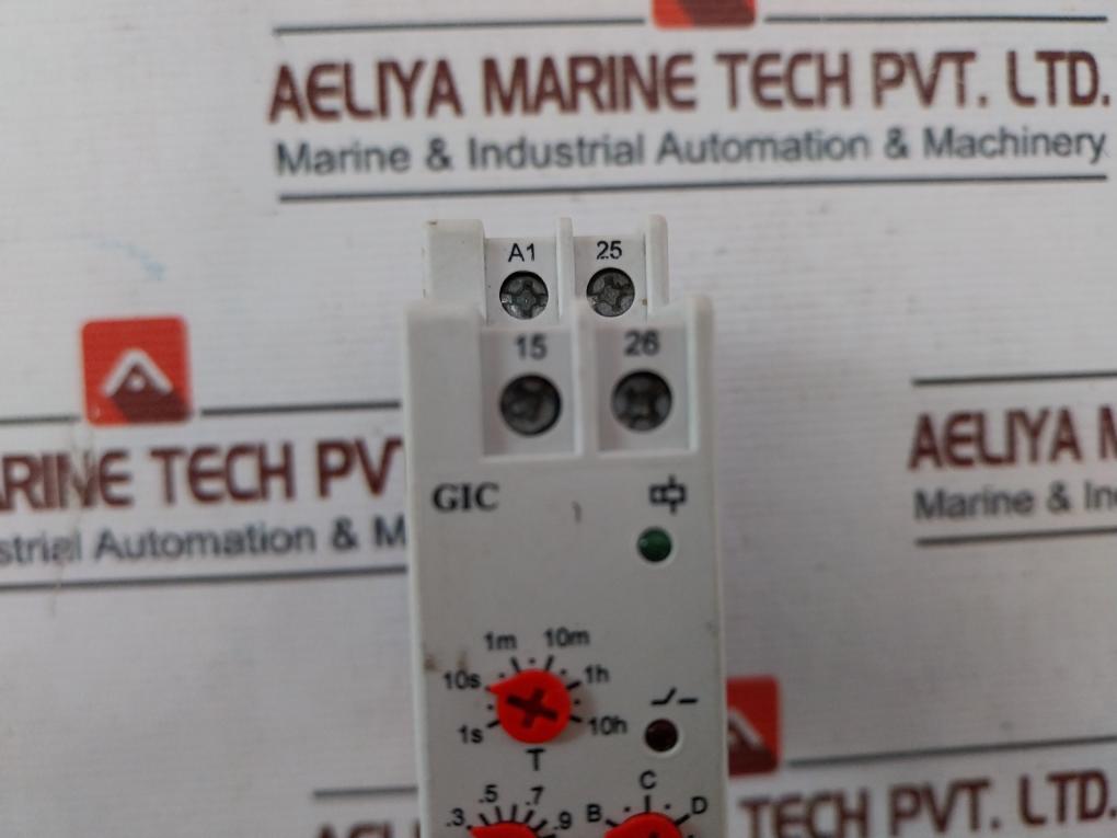 Gic 2A5Dt5 Multifunction Timer 5A 24-240 Vac/ Dc, 50/60 Hz