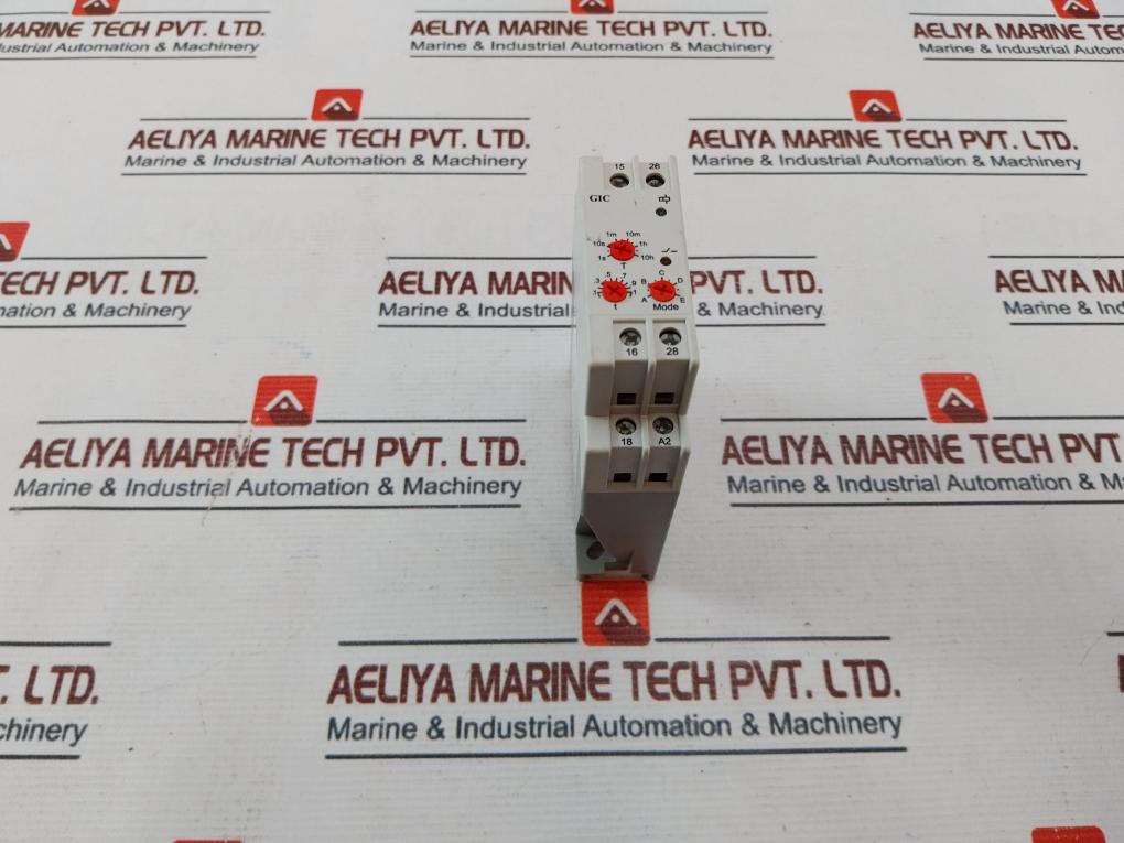 Gic 2A5Dt5 Multifunction Timer 5A 24-240 Vac/ Dc, 50/60 Hz